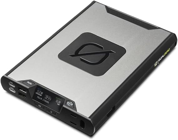 Goal Zero Sherpa 100AC Wireless AC Power Bank, 100W USB-C, 25600mAh