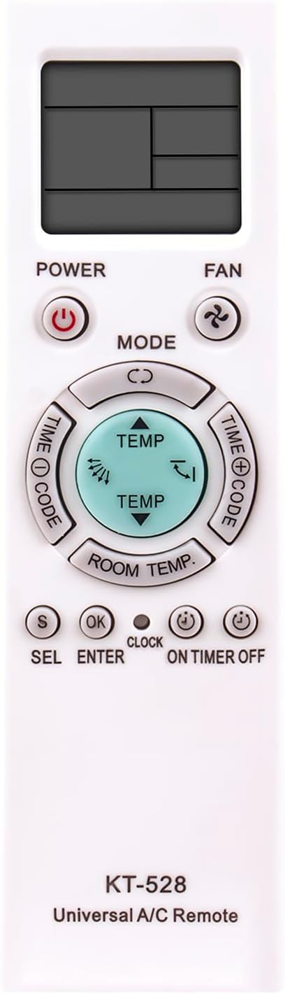 Universal AC Remote Control Replacement Compatible with HISENSE/LG A/C