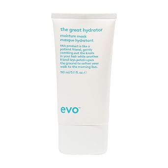 EVO The Great Hydrator Moisturizing Hair Mask for Dry, Damaged & Color-Treated Hair - Deep Conditioning & Detangling