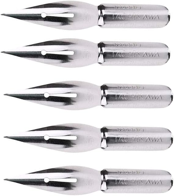 Tachikawa Manga Pen Nib Saji Pen Crome- 5pc