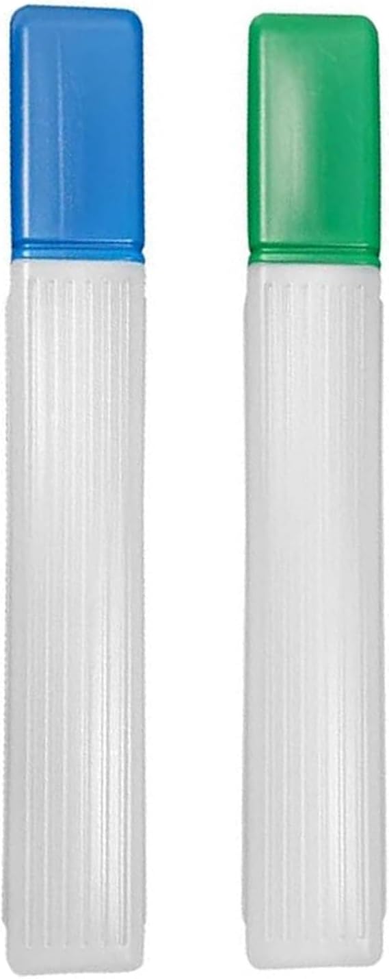 2Pcs 41cm Plastic Knitting Needle Storage Tube Sewing Pin Holder
