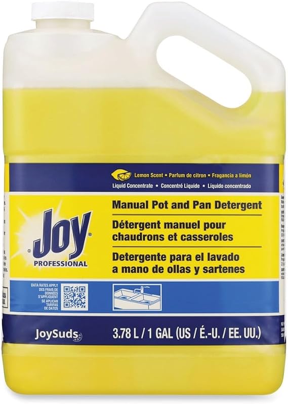 Joy Dishwashing Liquid, Lemon, One Gallon Bottle