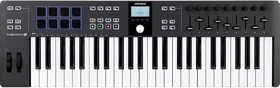 Arturia ARTURIA MIDI Keyboard Controller KeyLab Essential 49 mk3 BK