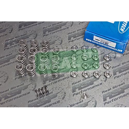 SPRK-H1002D Supertech- Dual Valve Spring 70lbs 33.5mm and Titanium retainers