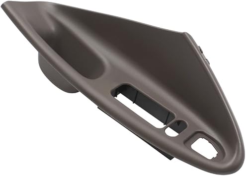 Brock Replacement Drivers Inside Interior Door Pull Handle Switch Housing Tan Compatible with 1999-2004 Mustang Convertible 1R3Z 14528 AAA
