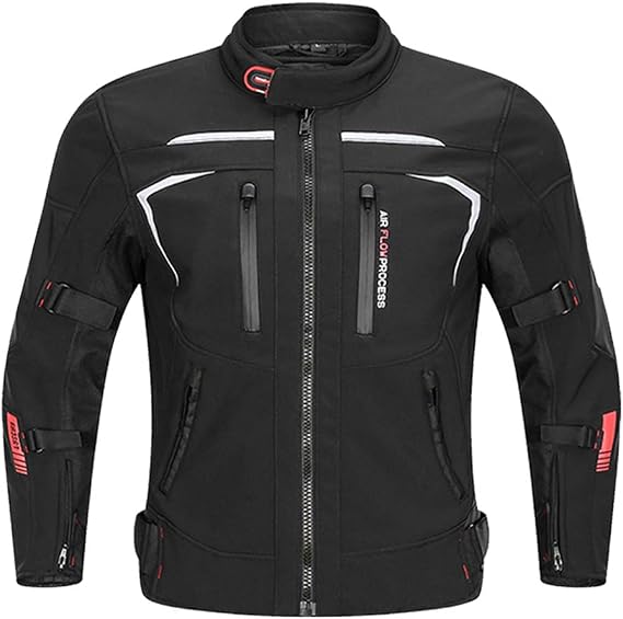 GJXJY Motorcycle Jacket Abrasion and Tear Resistant Windproof Full Body Protective