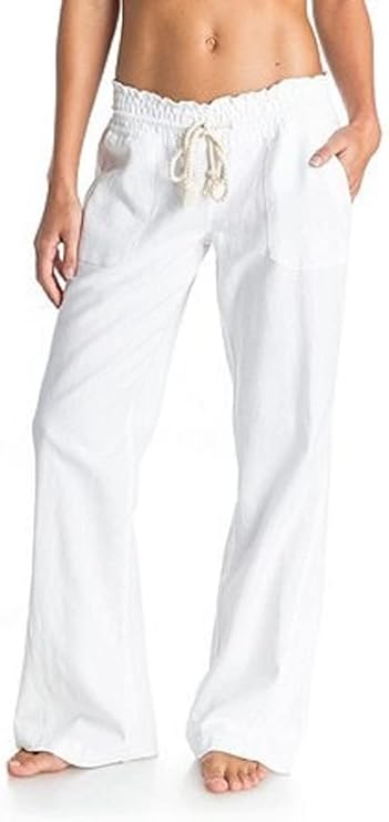 Roxy Women's Oceanside Pant, Sea Salt, Small
