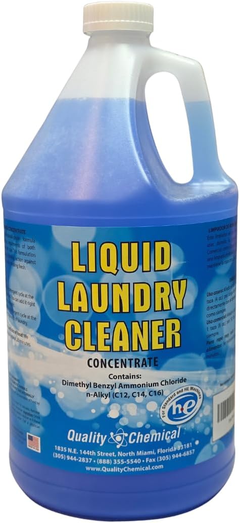 Laundry Sani-Clean/for Commercial or Household use/Made in USA/Quality Chemical / 1 Gallon (128 oz.)