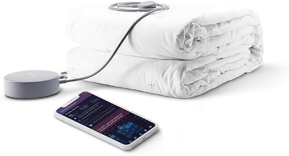 Eight Sleep Tracker, Smart Mattress Cover for Sleep Monitoring, Temperature Control & Alexa Integration, Fits Any Mattress, Turns Your Bed into a Smart Bed
