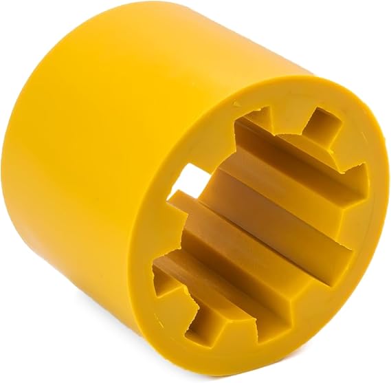 Coupler for J/B Industries Vacuum Pump Flexible Coupler Vacuum Pump Drive Coupling Adapter Replace PR208-FS, As Pictures