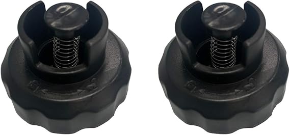 SALAV 2-piece Replacement Water Tank Cap Garment Steamer Models GS06-DJ Black, GS34-BJ Black, GS45-DJ Black, GS49-DJ Gold