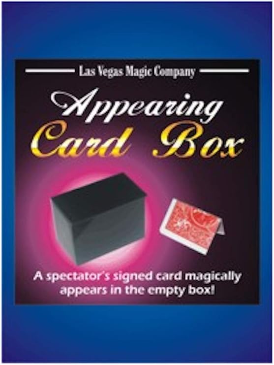 Trickmaster Appearing Card Box Trick