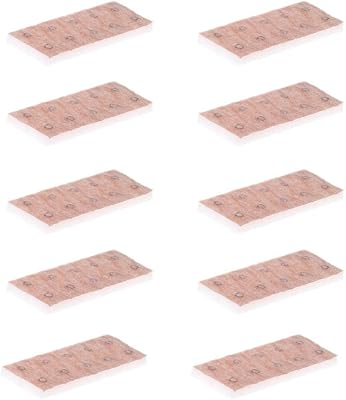 100Pcs Ear Points Disposable Press Attached Needles 0.22x1.5mm Skin Points Disposable Press