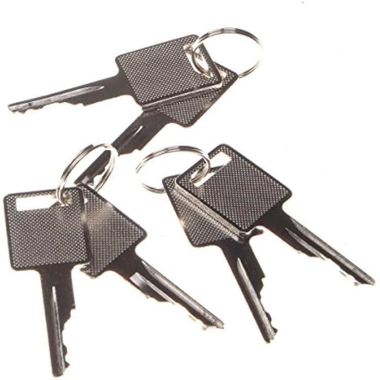 HVACSTAR Ignition Key D250 6693241 6709527 for Bobcat 751 753 763 773 863 873 883 963 Skid Steer Loader3 Pairs