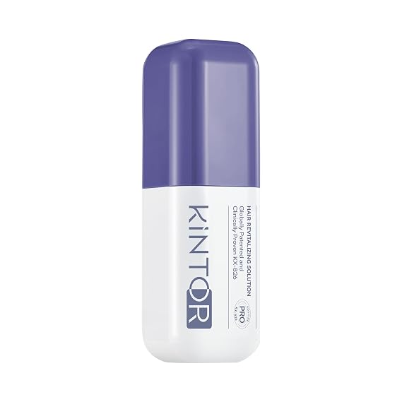 KINTOR KX-826 0.9% Hair Growth Spray for Thinning Hair and Oily Scalp,Nourish Follicles, Strengthen Strands,Men & Women,60ml,Pro