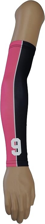 2 Tone - Custom Moisture Wicking Compression Arm Sleeve - Choose Your Number or Initials