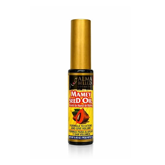 Mascara with Mamey Seed Oil (Aceite de Hueso de Mamey) 13g - Formula to Help Extend and Add Volume - Premium Quality by Alma Belleza Cosmetics