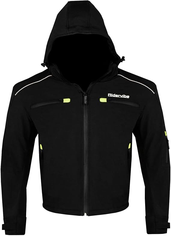 Motorcycle Jacket for Men & Women, All-season Motorcycle Jacket for Riding with Night Reflection