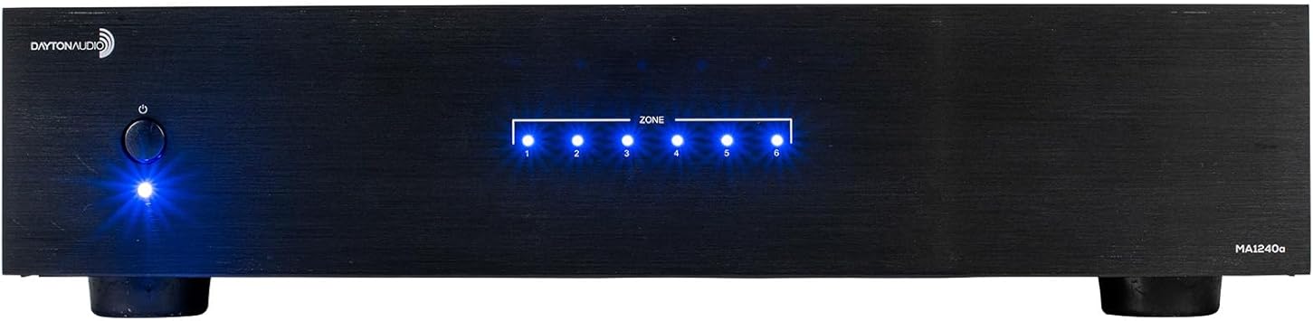 Dayton Audio MA1260 Multi-Zone 12 Channel Amplifier MA1260