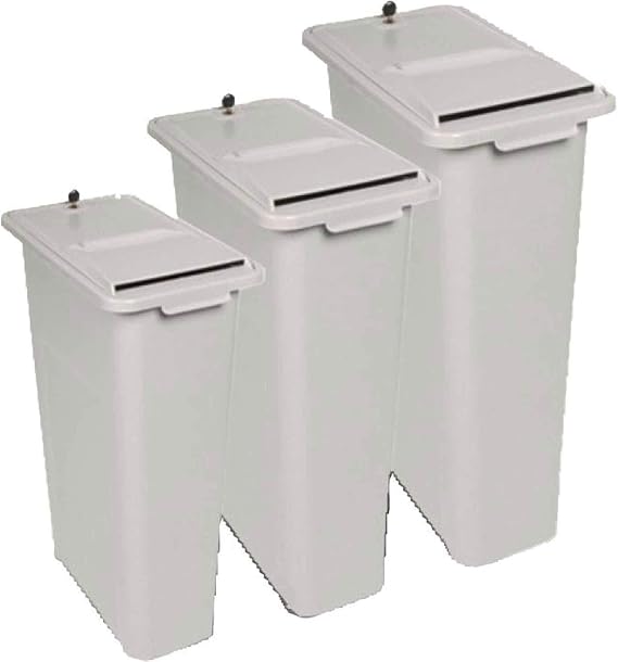 HSM 30" Lockable Shredder Bin