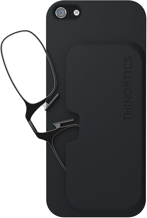 ThinOptics unisex-adult Slimline Iphone Case + Rectangular Reading Glasses