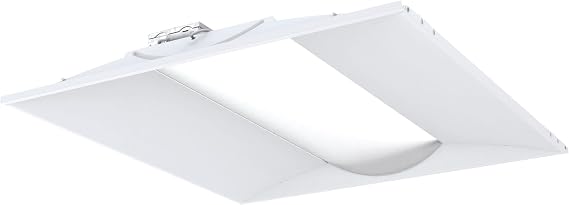 Lithonia Lighting 2x2 LED Troffer Light, Adjustable Lumens, 3-in-1 CCT