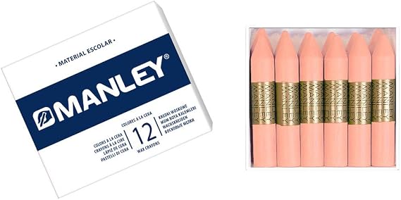 Alpino Manley 33 Wax Crayons, Pack of 12