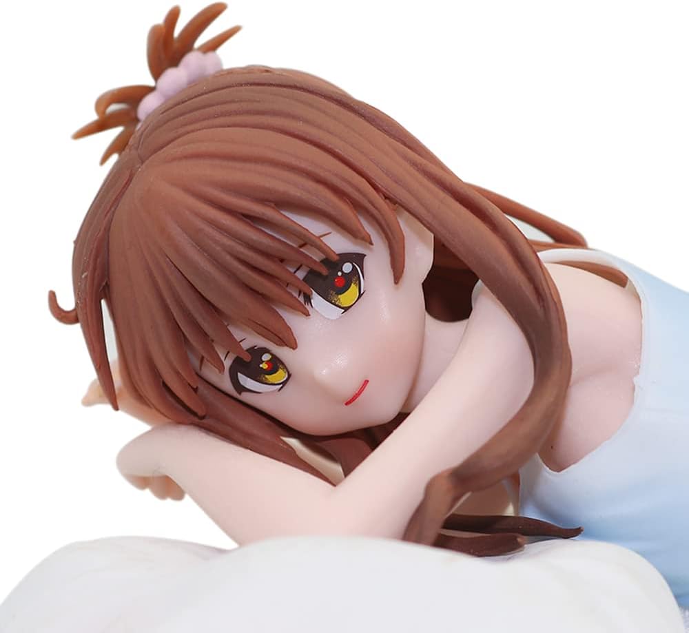 Duezkup to Love-Ru Darkness: Yuuki Mikan 1:7 Scale PVC Figure Sleep Version Statue 8.6INH Exquisite Boxed