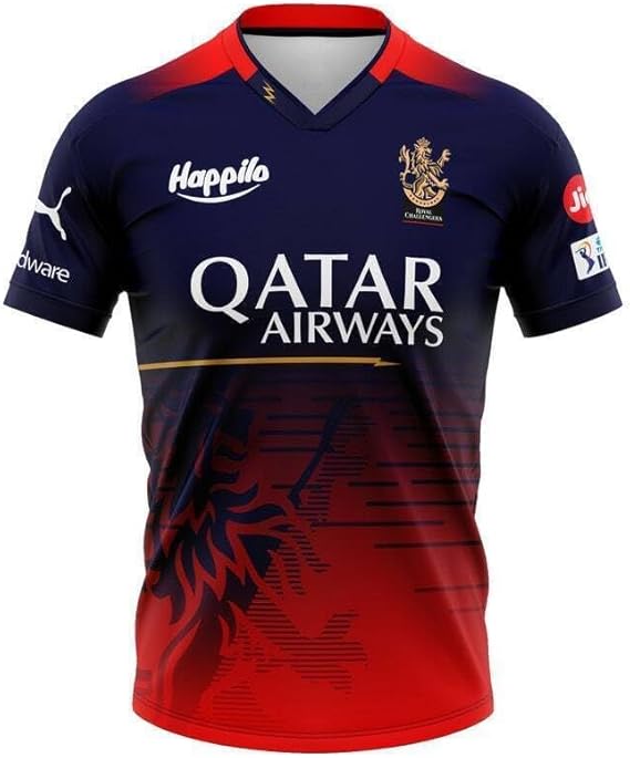 Bengaluru 2023 Cricket Fan Jersey - 100% Quick-Dry Polyester - 2023-4X-Large-50