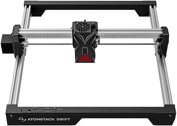 ATOMSTACK Swift 12W Laser Engraver and ATOMSTACK F40 Air Assist