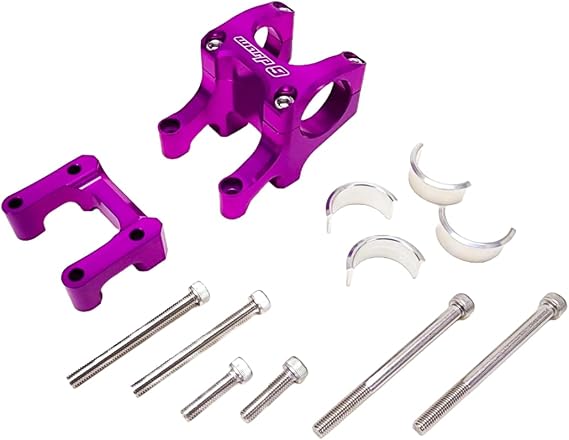 Bar Mount for E-Motos - Talaria, Surron, E-Ride Pro, 79Bike - Triple Clamp Handlebar Bar Mount, 20mm Spacer, Riser, Bolts - Multiple Color Options - Electric Bike Part