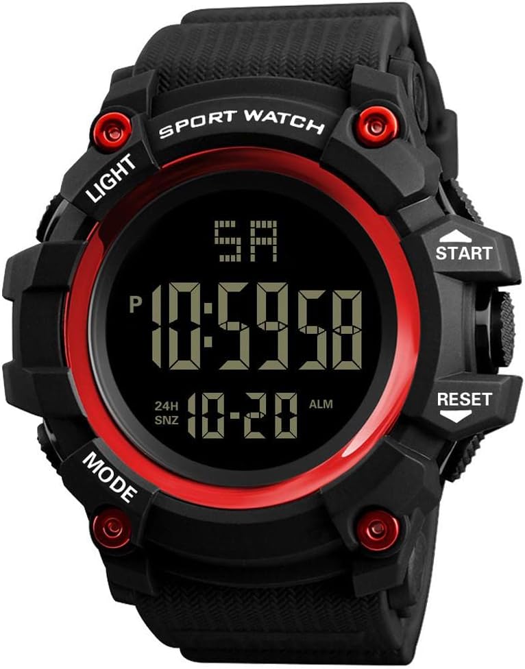 Watches Mens Digital Watches Quartz Watch Mens Watch Quartz Watch Sports Watch Outdoor Watch for Men Fashion Military Watches Luxury Waterproof LED Men Analogue Digital Outdoor Watch