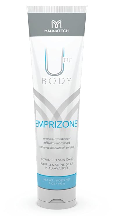 Mannatech Emprizone 5oz, Contains Aloe Vera Gel for Skin, Soothe Minor Skin Irritations, Hydrating Gel Balanced pH-levels, Paraben & Fragrance-free, Allergy tested, Dermatologist tested w/Ambrotose