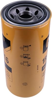 AIVWUMOT Oil Filter 1R-0716 Fit for Caterpillar CAT 330D 330C 336D 336C 3406 C15 1R0716 LF-5502-1 1R-1808 2P-4005 LF691 LF691A B7299 275-2604 85114070 LF3566 LF9691A