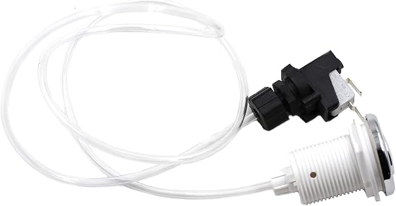 Garbage Disposer Button Air Switch Kit, Hot Tub Pneumatic Push Button Switch for Garbage Disposal Parts or Food Waste Equipment