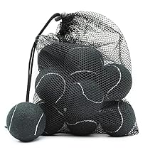 Magicorange Tennis Balls, 12 Pack Advanced Training Tennis Balls Practice Balls, Come with Mesh Bag for Easy Transport, Good for Beginner Training Ball