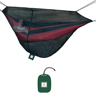 Hammock Bliss Mosquito Net Cocoon -The Ultimate Hammock Bug Net with Insect Proof No See Um Mesh Make Hammock Camping A Bug Free Experience