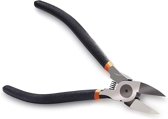 BOENFU 6 Inches Wire Cutters Heavy Duty Snips Flush Cut Side Cutters Pliers