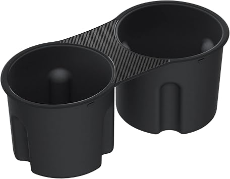 Spigen Cup Holder Insert Flush Fit for Tesla Model Y (2021-2024) & Model 3 (2021-2023) [Not Compatible with Model Y Juniper (2025/26) and Model 3 Highland (2024/25) - (Up to 20 oz Venti Cups)