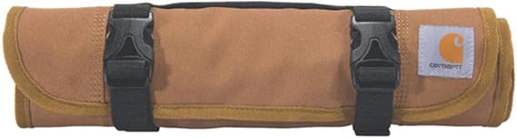 Carhartt Unisex 18-Pocket Utility Tool Roll Brown One Size