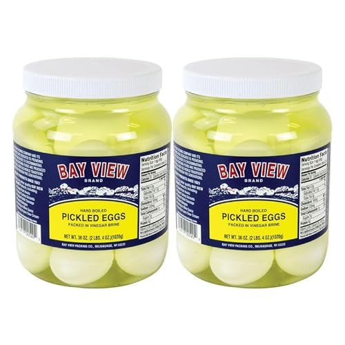 Bay View Packing Company 36 oz. Pickled Eggs 2-Jar Set