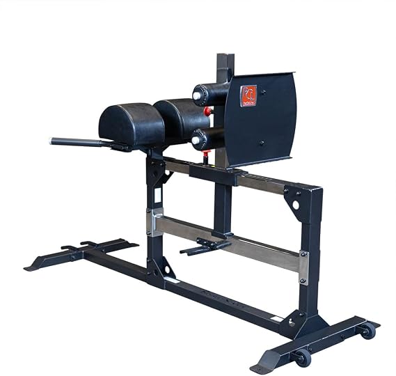 Body-Solid (SGH500B Glute and Hamstring Machine for Weight Training, Home and Commercial Gym - Versatile Lower Body Gym Equipment for Strength Training