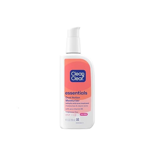 Clean & Clear Oil-Free Dual Action Moisturizer 4 fl oz