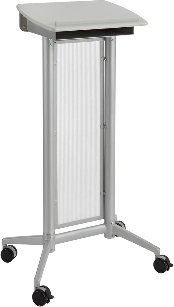 Safco 8912GR Impromptu Lectern, Gray