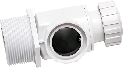 MAKHOON 9-100-3008 Replacement for Polaris 360 UWF Wall Connector Complete wBlack Relief Valve Part 9-100-3008