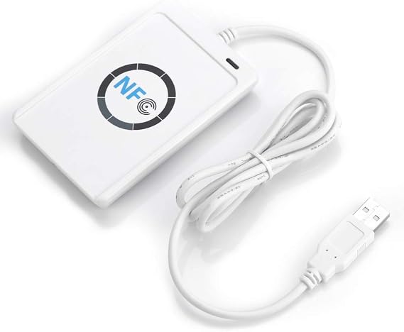 NFC RFID Reader/Writer ACR122U ISO 14443A/B + Free Software Electronic Components in White