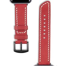 Apple Watch Compatible Leather Cord Watch Strap Ultra 2 38 40 41 42 44 45 49 Mm 3 4 5 6 7 Se 8 9 - Italian Pueblo Leather Handmade