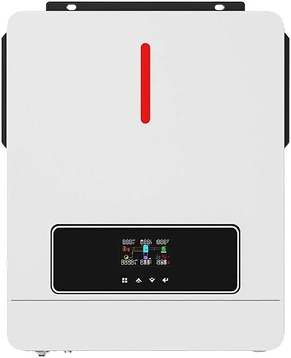 6.2KW Hybrid Solar Inverter 48V 120A MPPT Pure Sine Wave 6200W Solar Inverter On/Off-Grid Solar Hybrid Inverter 420x310x110mm
