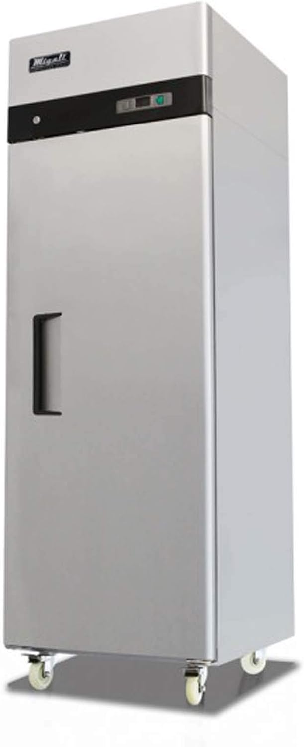 C-1F 23 Cu.ft Stainless Steel Reach In Freezer Single Solid Door
