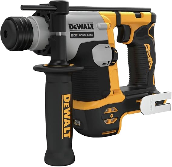 DEWALT 20V MAX SDS Plus Rotary Hammer Drill, Cordless, 5/8 in., Tool Only (DCH172B), Special Feature-Brushless Motor, Compact | 5/8 in., Cordless, Tool Only, Special Feature-Brushless Motor, Compact